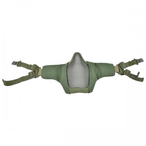 WOSPORT STEEL MESH MASK OLIVE DRAB (WO-MA45V)