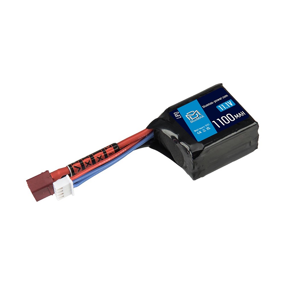 BLUEMAX POWER BATTERIA LI-PO 11.1V x 1100MAH 15C CUBE DEANS (BM-11.1X1100CU)