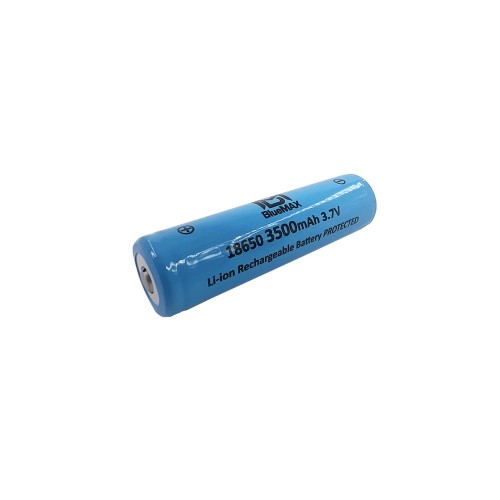 BLUEMAX POWER BATTERIA LI-ION 18650 3.7V X 3500MAH PROTETTA (BM-18650)