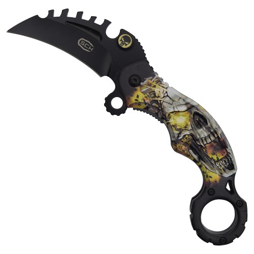 SCK COLTELLO KARAMBIT CON APERTURA ASSISTITA (CW-024-03)