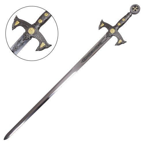 SPADA TEMPLARE ORNAMENTALE (SW1358)