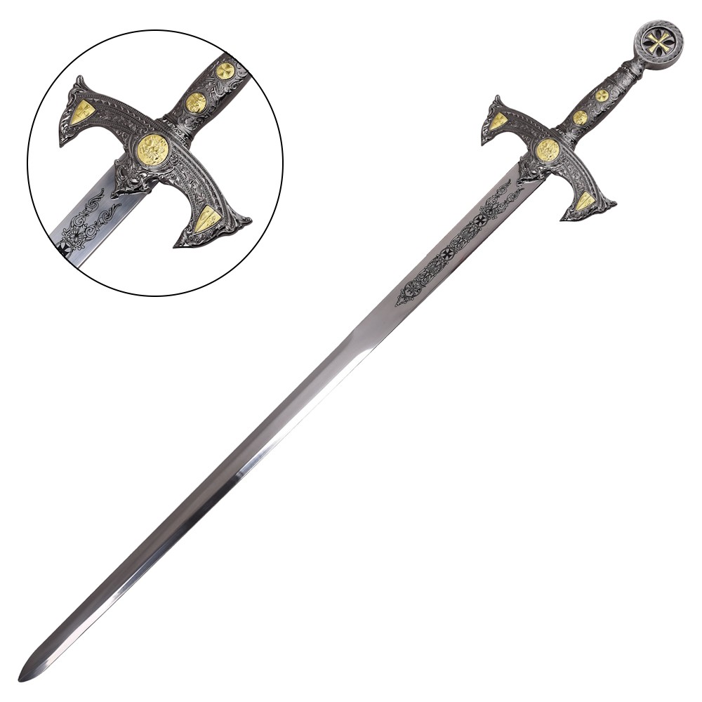 SPADA TEMPLARE ORNAMENTALE (SW1358)