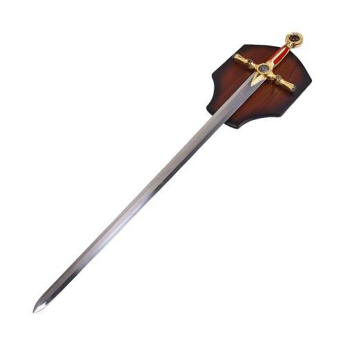 SPADA MASSONICA ORNAMENTALE ROSSA (SW1359)