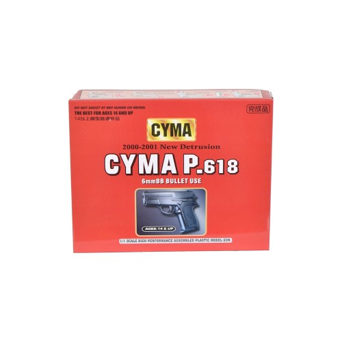 CYMA PISTOLA A MOLLA ECONOMICA P.618 (ZM-18)