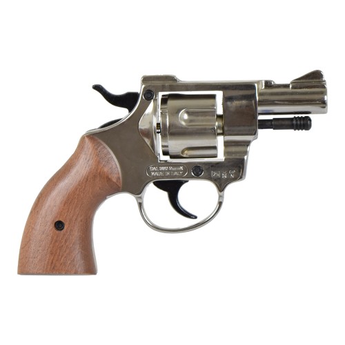 BRUNI REVOLVER A SALVE OLYMPIC CALIBRO 380 NIKEL (BR-300N)