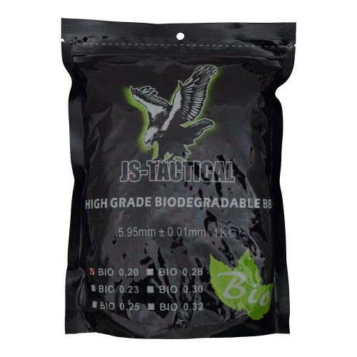 JS-TACTICAL PALLINI BIO 0.20G VERDI (JS-BIO0.20V)