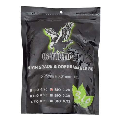 JS-TACTICAL PALLINI BIO 0.28G BIANCHI (JS-BIO0.28)