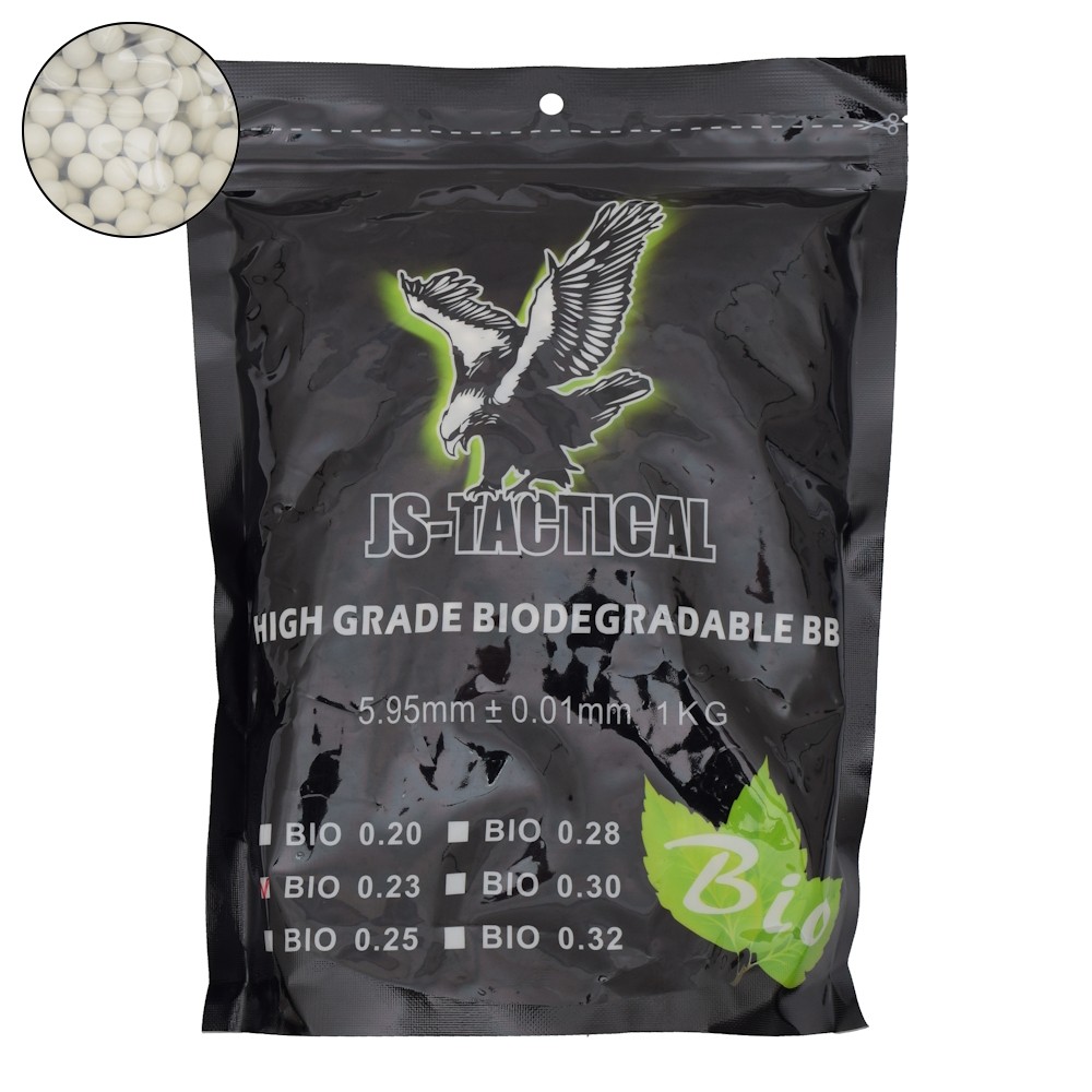 JS-TACTICAL PALLINI BIO 0,23G BIANCHI (JS-BIO0.23)