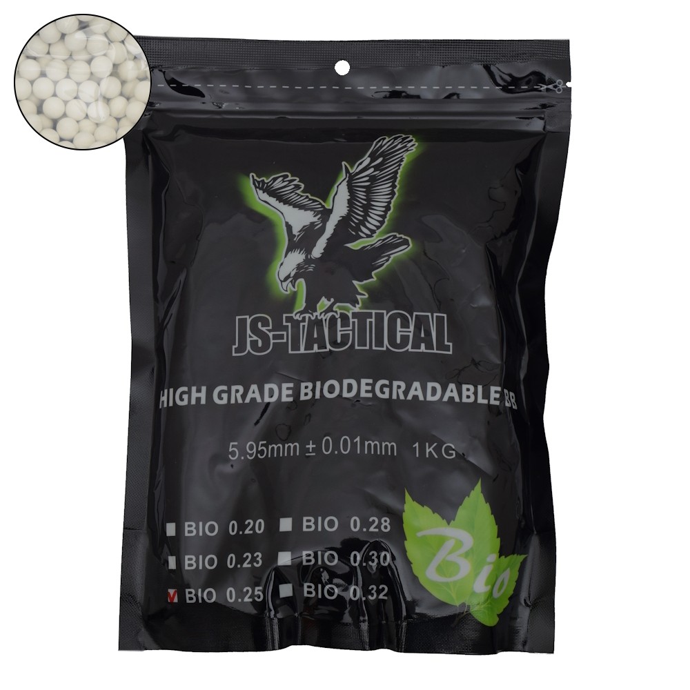 JS-TACTICAL PALLINI BIO 0.25G BIANCHI (JS-BIO0.25)