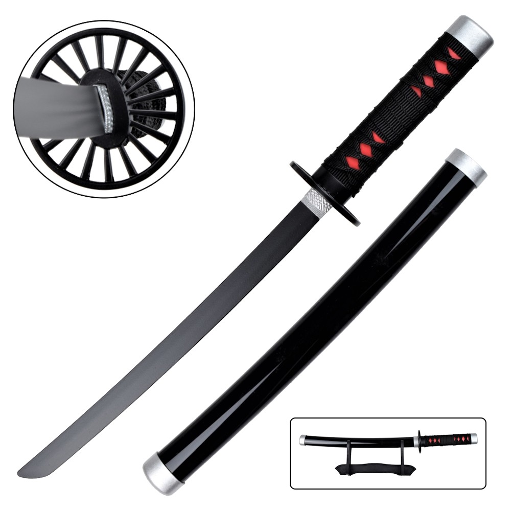 MINI ORNAMENTAL KATANA WITH BAMBOO BLADE (ZS650MI-WD)