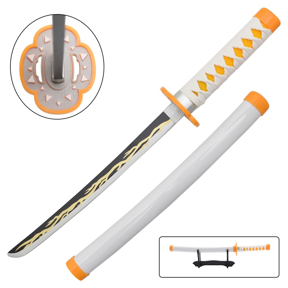 MINI ORNAMENTAL KATANA WITH BAMBOO BLADE (ZS653MI-WD)