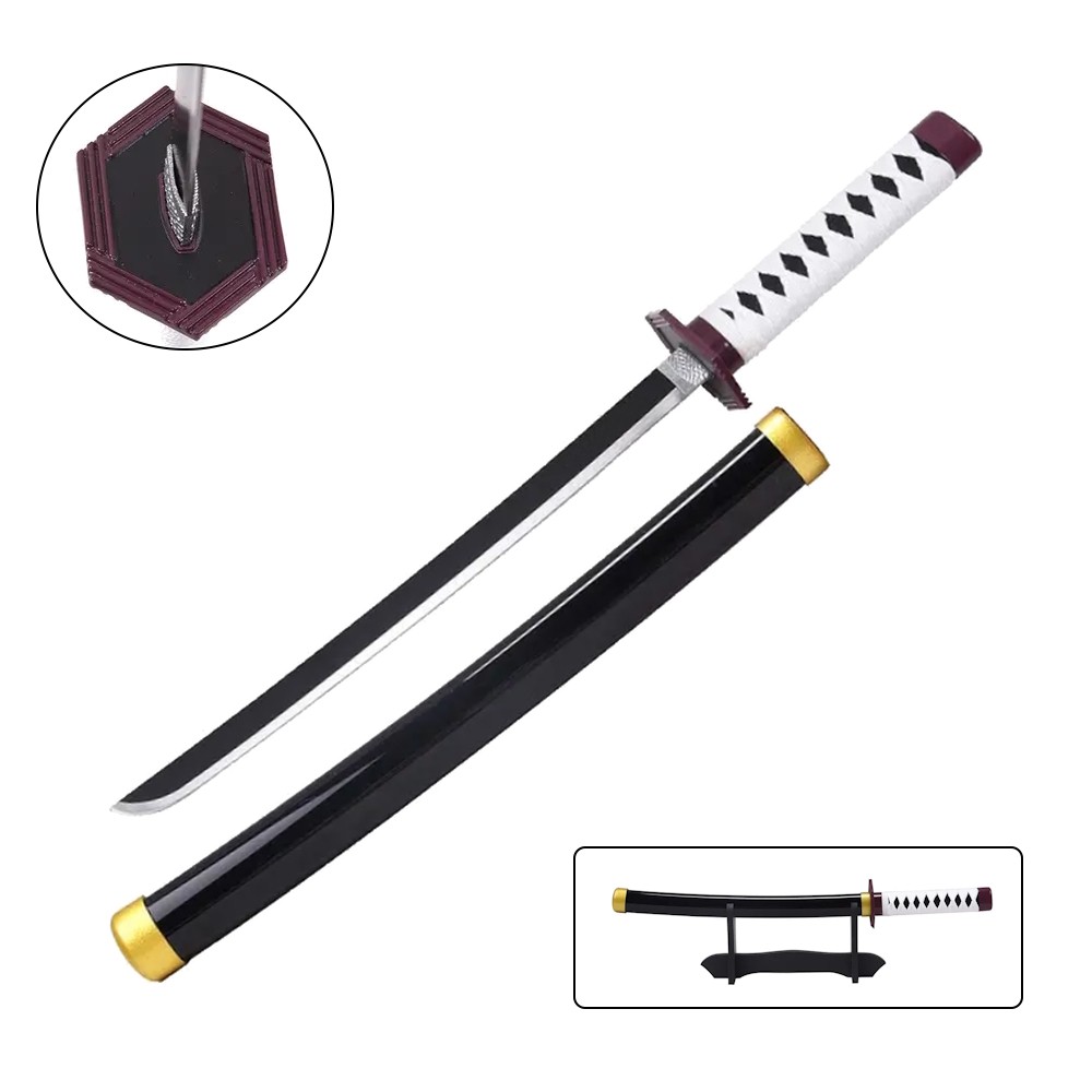 MINI ORNAMENTAL KATANA WITH BAMBOO BLADE (ZS654MI-WD)