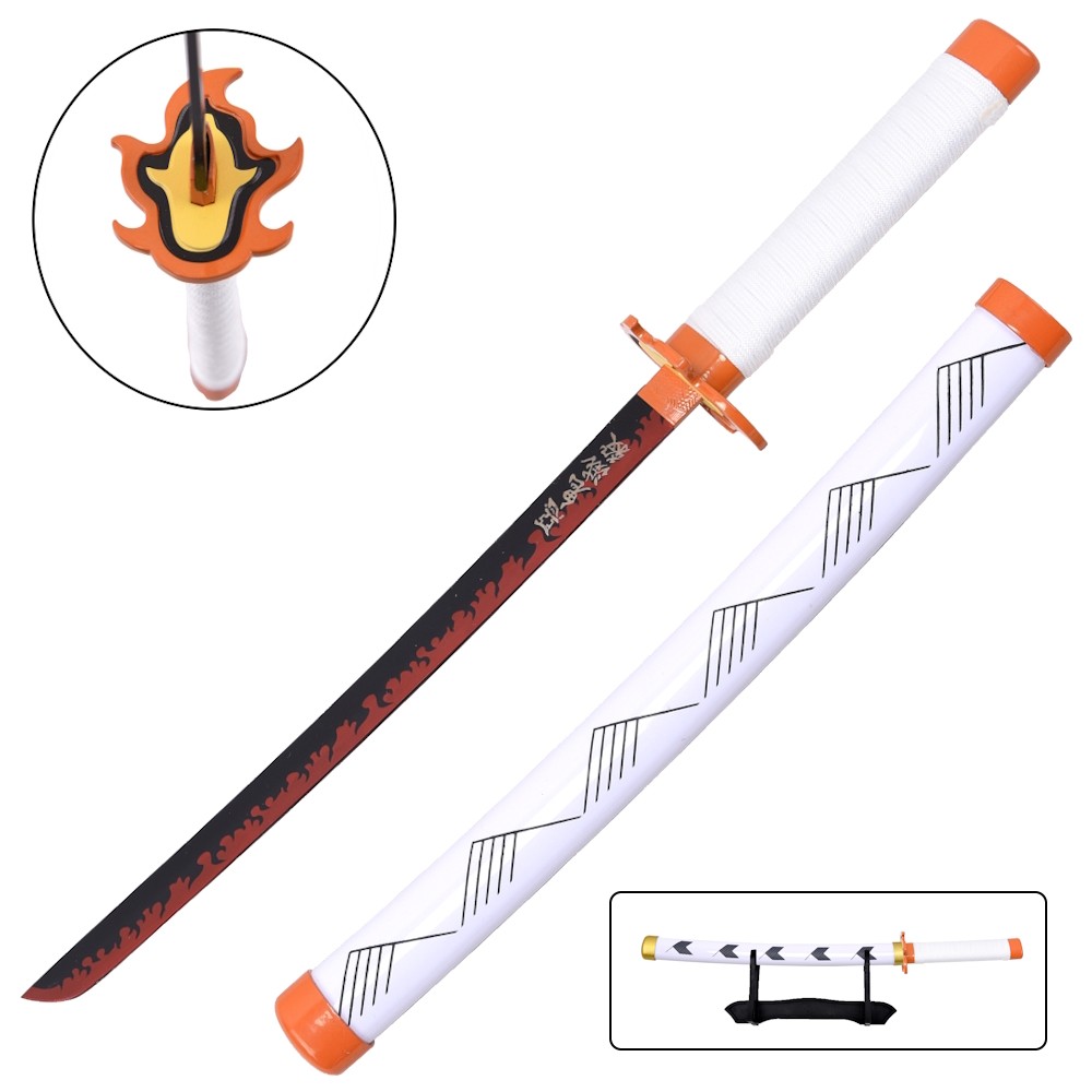 MINI ORNAMENTAL KATANA WITH BAMBOO BLADE (ZS656MI-WD)