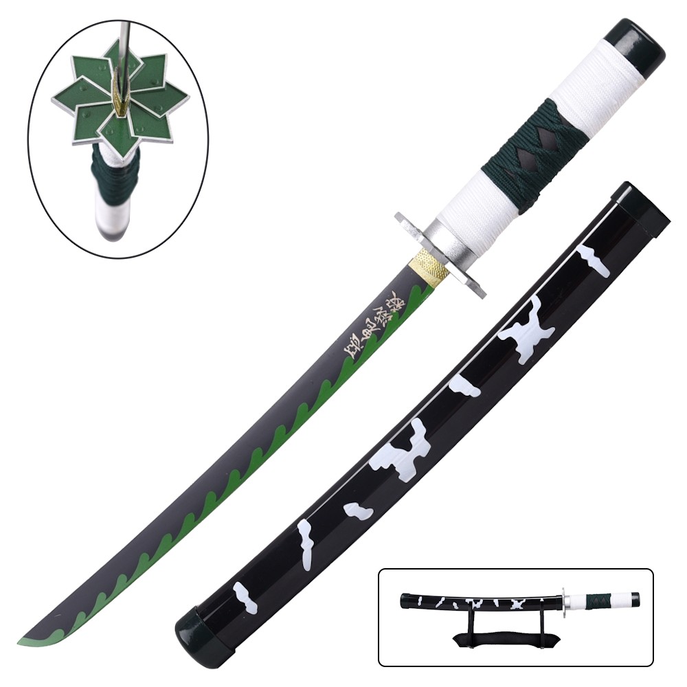 MINI KATANA ORNAMENTALE CON LAMA IN BAMBOO (ZS657MI-WD)