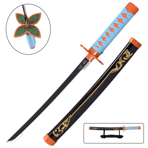 MINI KATANA ORNAMENTALE CON LAMA IN BAMBOO (ZS658BK-MI-WD)