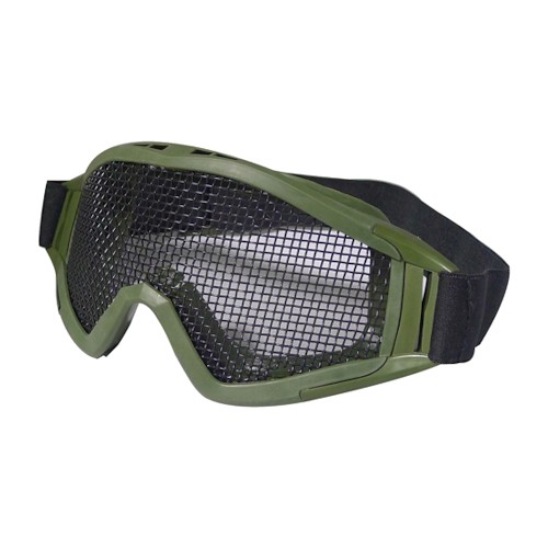 WOSPORT MASCHERA CON RETE METALLICA OLIVE DRAB (6060V)