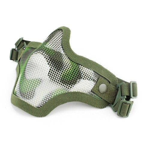 WOSPORT MASCHERA CON RETE METALLICA WOODLAND (KR001VG)