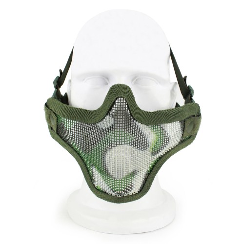 WOSPORT STEEL MESH MASK WOODLAND (KR001VG)