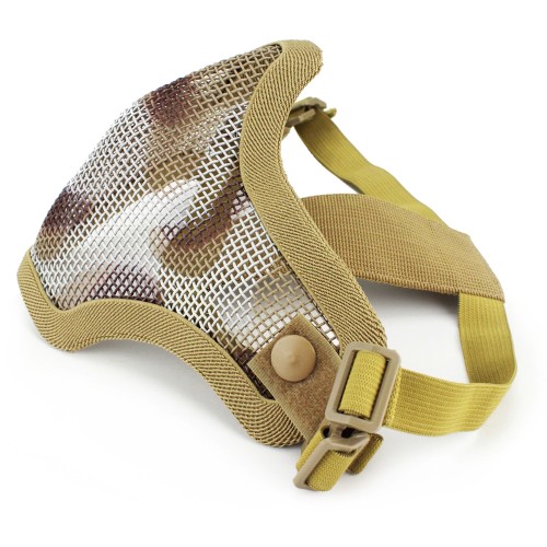 WOSPORT STEEL MESH MASK DESERT (KR001MS)
