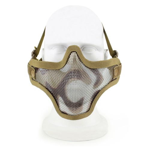 WOSPORT STEEL MESH MASK DESERT (KR001MS)