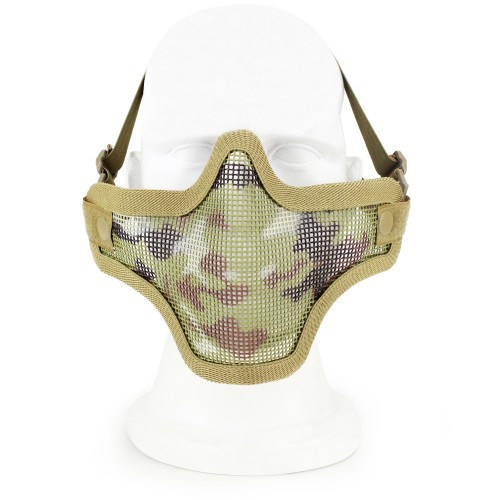 WOSPORT MASCHERA CON RETE METALLICA VEGETATO ITALIANO (KR001TC)