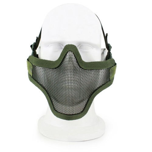WOSPORT STEEL MESH MASK OLIVE DRAB (KR001V)