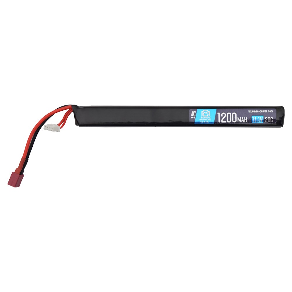 BLUEMAX POWER LI-PO BATTERY 11.1V X 1200MAH 20C ULTRA-THIN STICK DEANS (BM-11.1X1200-UT)