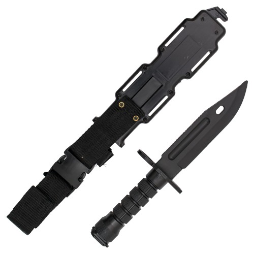 SNOW WOLF DUMMY KNIFE/BAYONET M9 BLACK (SW-TD013)