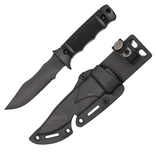 SNOW WOLF DUMMY KNIFE BC 141 BLACK (SW-TD014)