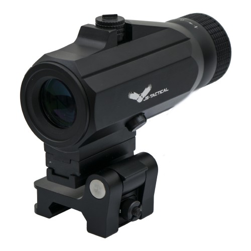 JS-TACTICAL MAGNIFIER 3X CON FLIP MOUNT NERO (JS-G34)
