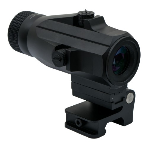 JS-TACTICAL MAGNIFIER 3X WITH FLIP MOUNT BLACK (JS-G34)