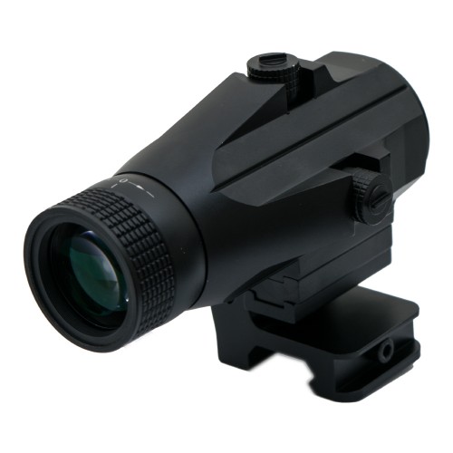 JS-TACTICAL MAGNIFIER 3X WITH FLIP MOUNT BLACK (JS-G34)