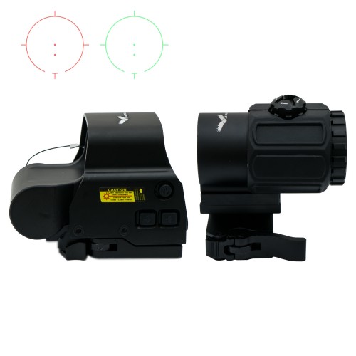 JS-TACTICAL RED DOT WITH 3X...