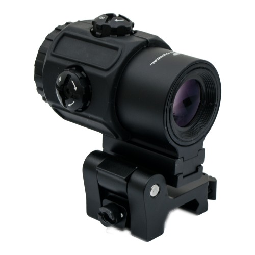 JS-TACTICAL RED DOT WITH 3X MAGNIFIER BLACK (JS-G43558)