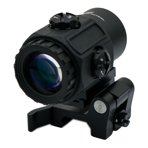 JS-TACTICAL RED DOT WITH 3X MAGNIFIER BLACK (JS-G43558)
