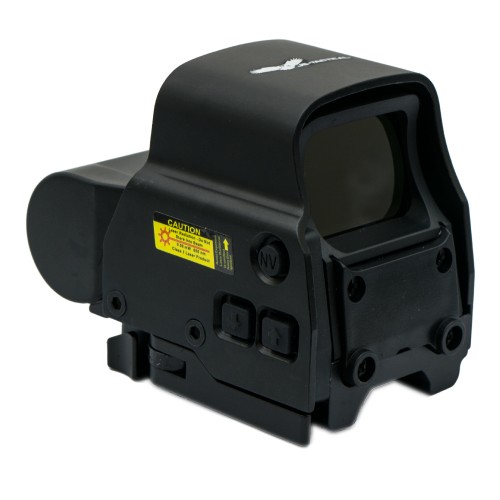 JS-TACTICAL RED DOT CON MAGNIFIER 3X NERO (JS-G43558)