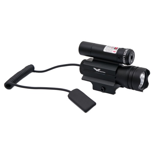JS-TACTICAL TORCIA TATTICA LED E LASER ROSSO (JS-JG15R)