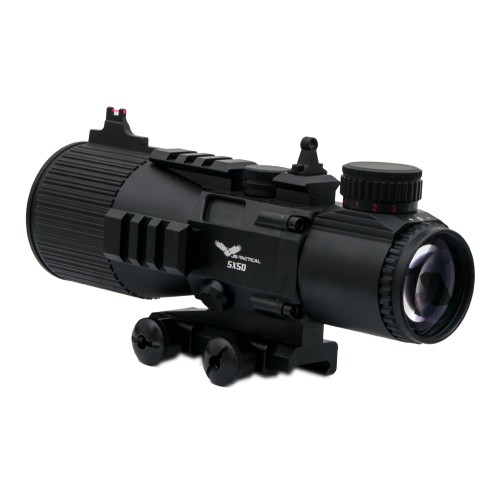 JS-TACTICAL RIFLE SCOP 5X ZOOM 50mm LENS BLACK (JS-LS5X50)