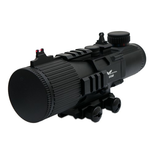 JS-TACTICAL RIFLE SCOP 5X ZOOM 50mm LENS BLACK (JS-LS5X50)