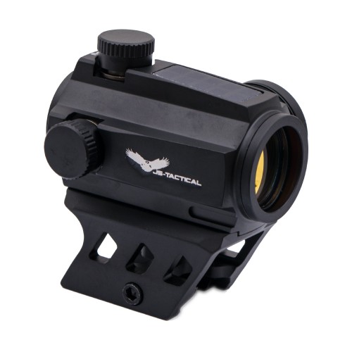 JS-TACTICAL RED DOT WITH SOLAR POWERED BACKUP SYSTEM BLACK (JS-R5T)