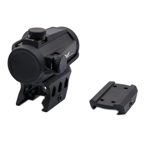 JS-TACTICAL RED DOT WITH SOLAR POWERED BACKUP SYSTEM BLACK (JS-R5T)