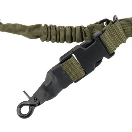 JS-TACTICAL SINGLE POINT BUNGEE SLING OLIVE DRAB (JS-1009V)