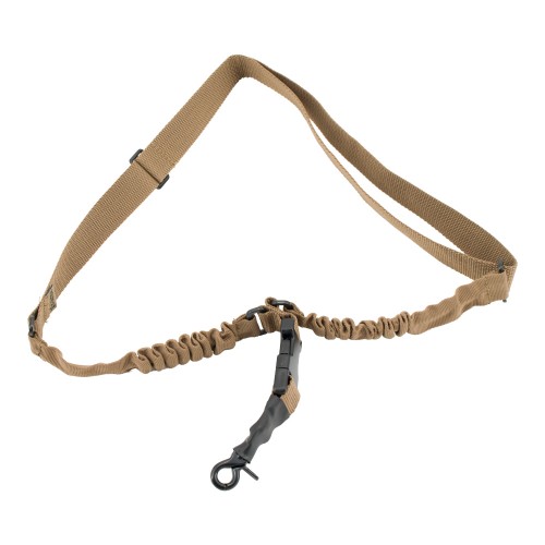 JS-TACTICAL SINGLE POINT BUNGEE SLING COYOTE BROWN (JS-1009T)