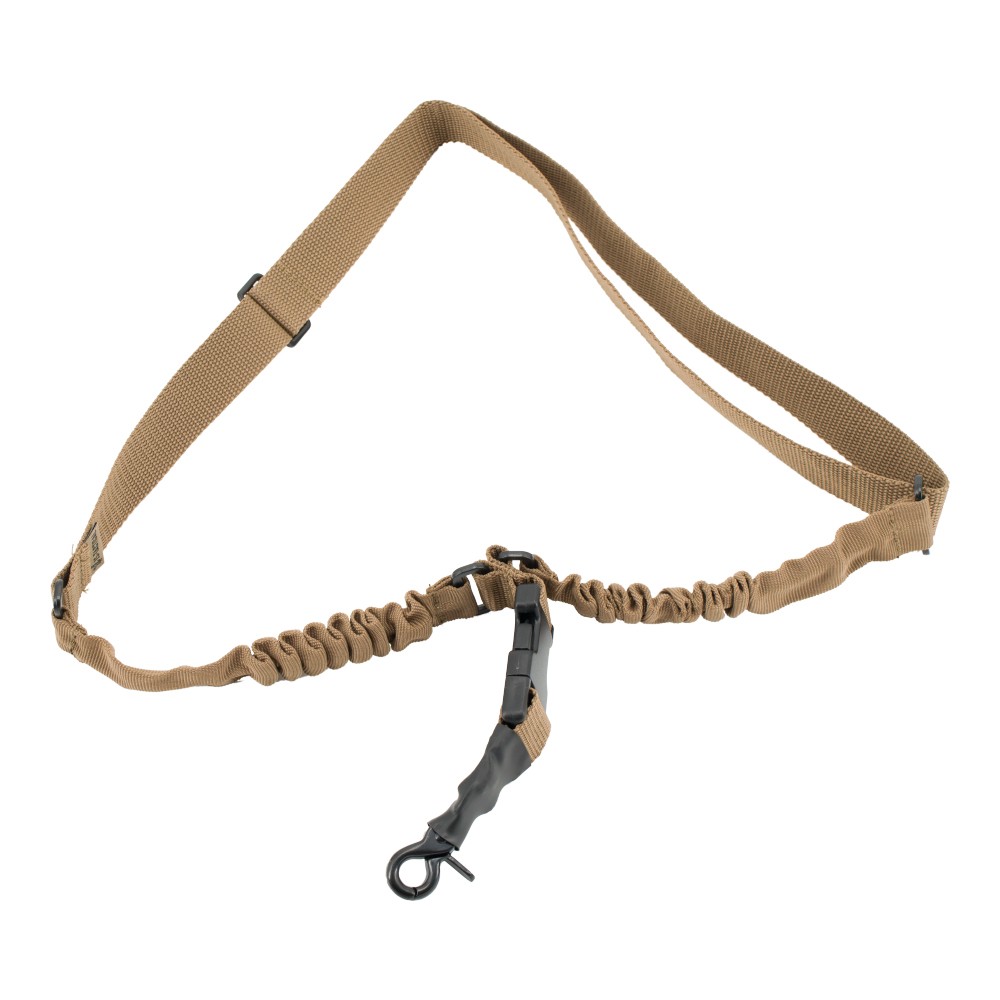 JS-TACTICAL SINGLE POINT BUNGEE SLING COYOTE BROWN (JS-1009T)