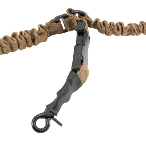 JS-TACTICAL CINGHIA A 1 PUNTO BUNGEE COYOTE BROWN (JS-1009T)