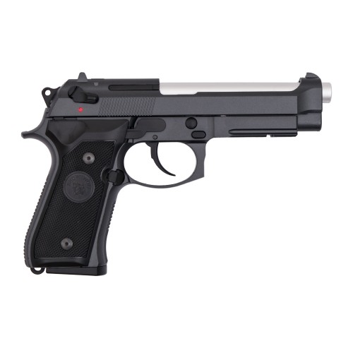 SNOW WOLF PISTOLA A GAS SCARRELLANTE IN METALLO NERA (SW-03B)