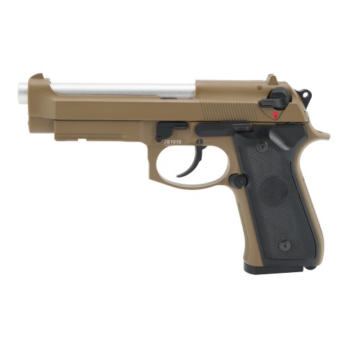 SNOW WOLF BLOWBACK GAS PISTOL METAL TAN (SW-03T)