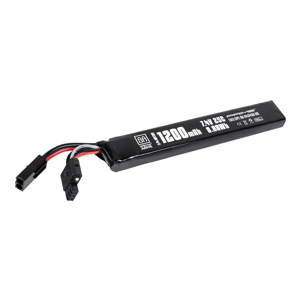 SPECNA ARMS BATTERIA LI-PO 7.4V x 1200MAH 25C STICK MINI TAMIYA MINI G-TECH (SPE-06-043458)