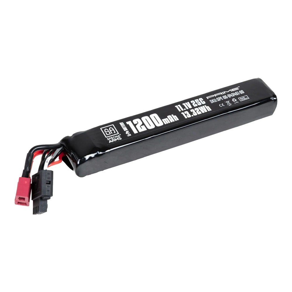 SPECNA ARMS LI-PO BATTERY 11.1V X 1200MAH 25C STICK DEANS MINI G-TECH (SPE-06-043461)
