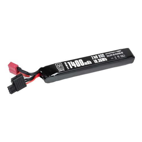 SPECNA ARMS LI-PO BATTERY 7.4V X 1400MAH 25C STICK DEANS MINI G-TECH (SPE-06-043466)